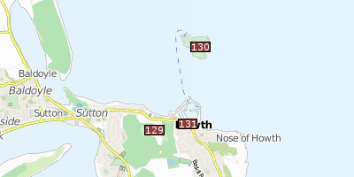 Stadtplan Howth Castle