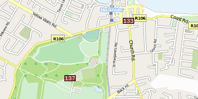 Stadtplan Malahide