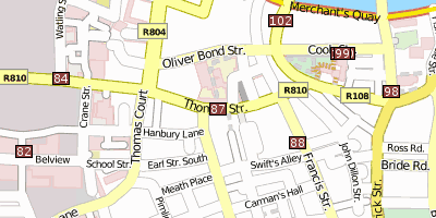 Stadtplan National College of Art and Design