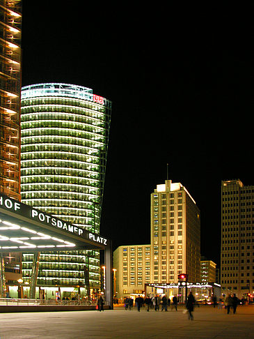 Foto Potsdamer Platz und Brandenburger Tor - Berlin