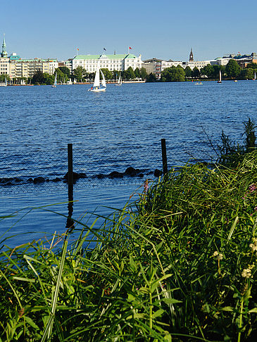 Foto Blick nach Osten von der Außenalster