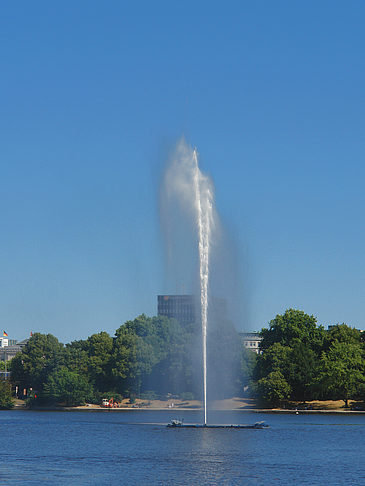 Fotos Fontäne auf der Binnenalster