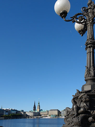 Fotos Laterne und Binnenalster | Hamburg