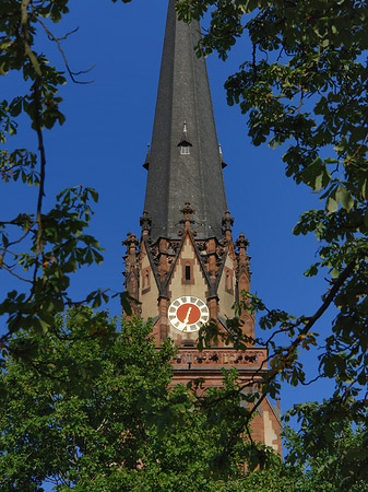 Foto Spitze der Deutschherrenkirche