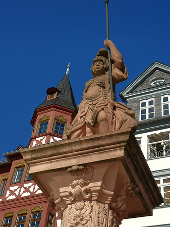 Statue auf dem Samstagsberg Fotos