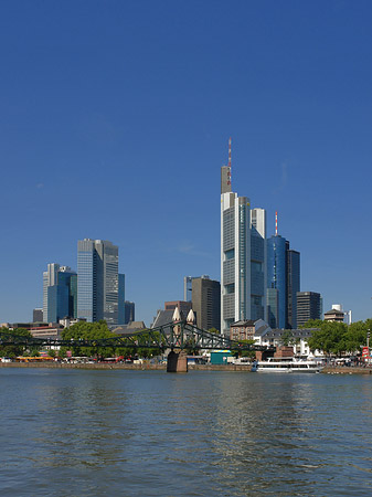 Foto Skyline von Frankfurt - Frankfurt am Main