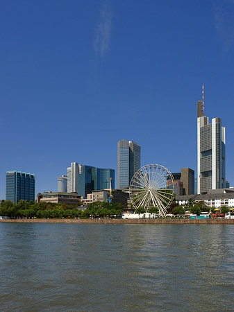 Foto Skyline von Frankfurt - Frankfurt am Main