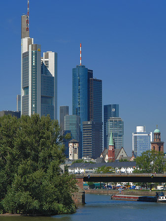 Foto Skyline von Frankfurt