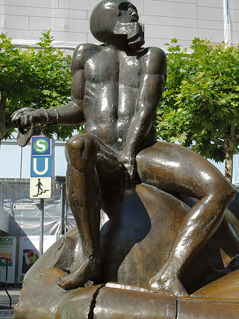 Figur auf Zeil