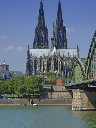 Fotos Hohenzollernbrücke beim Kölner Dom