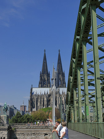 Fotos Hohenzollernbrücke beim Kölner Dom | Köln