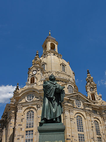 Frauenkirche und Lutherdenkmal Fotos