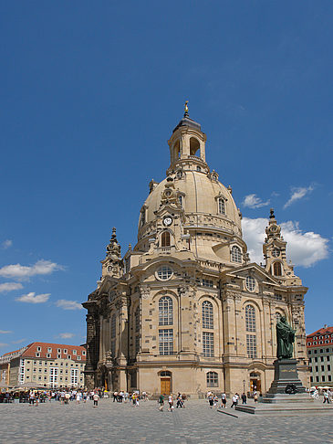 Foto Frauenkirche und Neumarkt