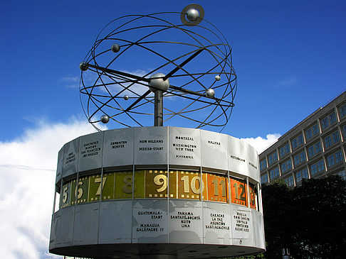 Fotos Alexanderplatz Weltzeituhr