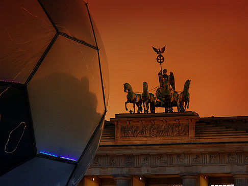 Foto Brandenburger Tor zur WM 2006 - Berlin