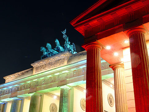 Foto Brandenburger Tor bei Nacht