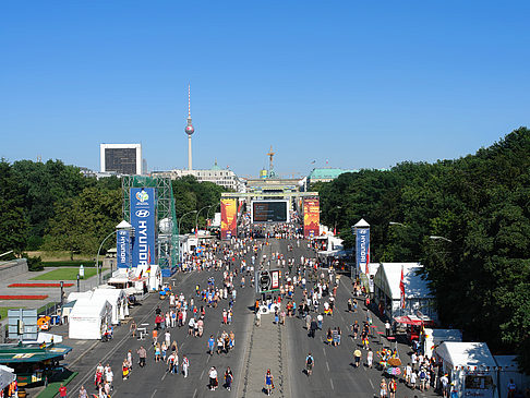 Fanmeile am Brandenburger Tor Foto 