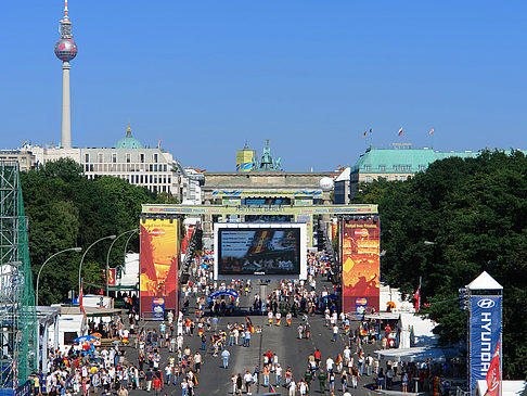 Fanmeile am Brandenburger Tor Fotos