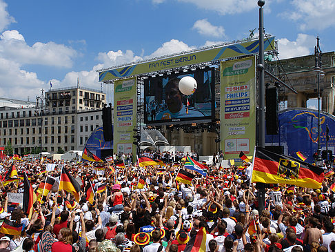 Foto Empfang der Nationalmannschaft