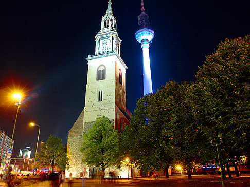 Marienkirche und Fernsehturm