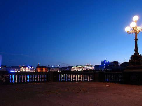 Foto Binnenalster am Abend - Hamburg