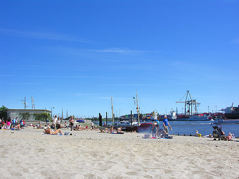 Fotos Strand und Hafen von Övelgönne