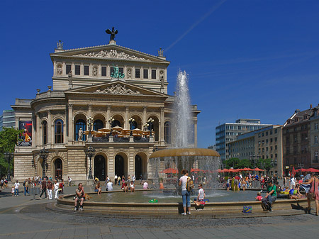 Alte Oper mit Opernplatz