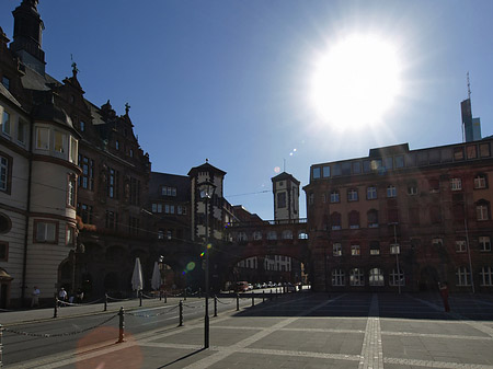 Foto Seufzerbrücke mit Langer Franz - Frankfurt am Main