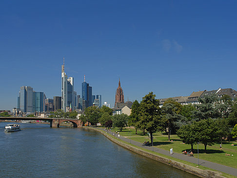 Foto Blick von Obermainbrücke - Frankfurt am Main