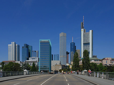 Skyline von Frankfurt Fotos