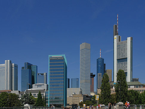 Foto Skyline von Frankfurt - Frankfurt am Main