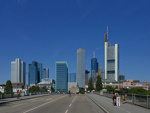 Skyline von Frankfurt Fotos