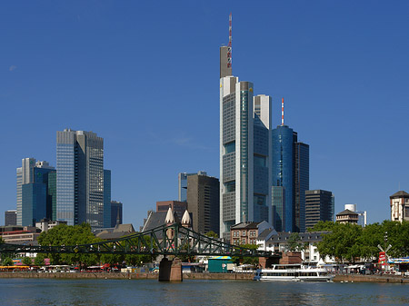 Skyline von Frankfurt Fotos