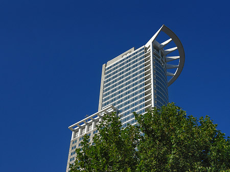 Fotos Westendtower mit Baum