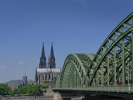 Fotos Hohenzollernbrücke beim Kölner Dom