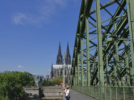 Fotos Hohenzollernbrücke beim Kölner Dom | Köln