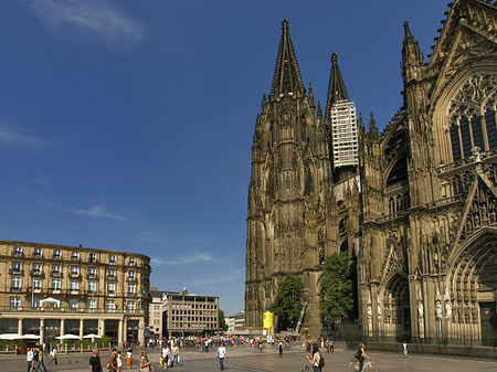 Fotos Kölner Dom mit Domhotel