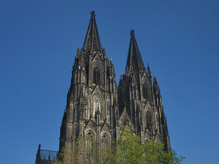 Nordwestansicht des Kölner Doms Foto 