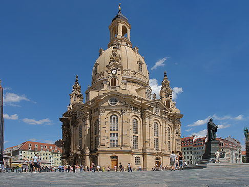 Foto Frauenkirche und Neumarkt - Dresden