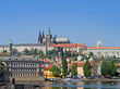 Foto Blick auf die Burg - Prag