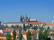 Foto Blick auf die Burg - Prag